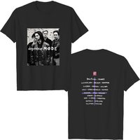Vintage 90s Double Side Depeche Mode 1993 Devotional Tour Shirt, Rap T-shirt, Rap Music Shirt — T-shirts pour hommes