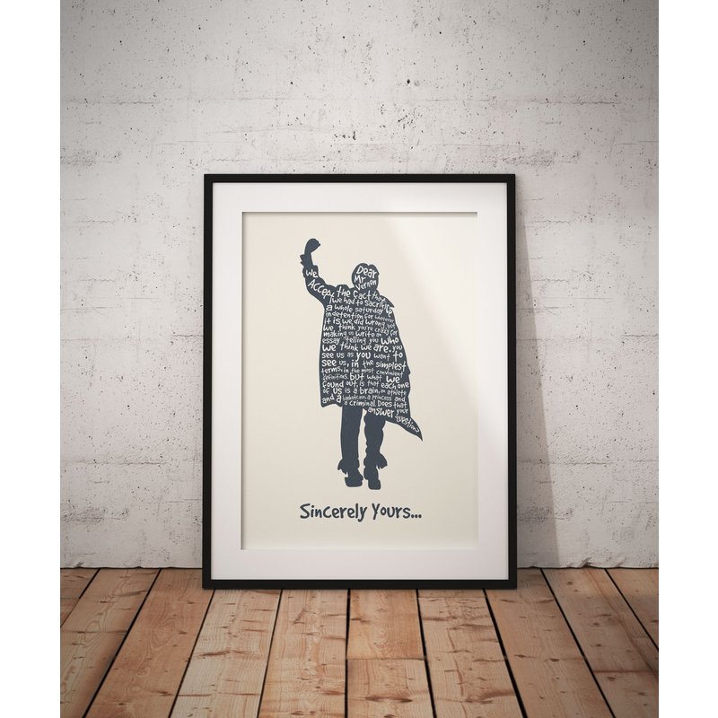 The Breakfast Club Sincerely Yours 80s Movie Film Poster — Affiches et impressions
