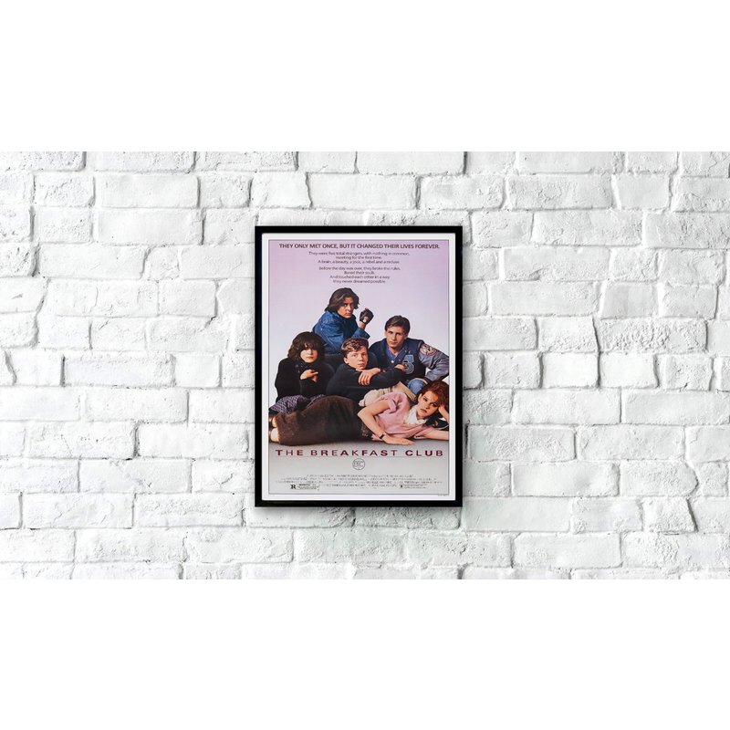 The Breakfast Club Movie Poster, Vintage Movie — Affiches et impressions