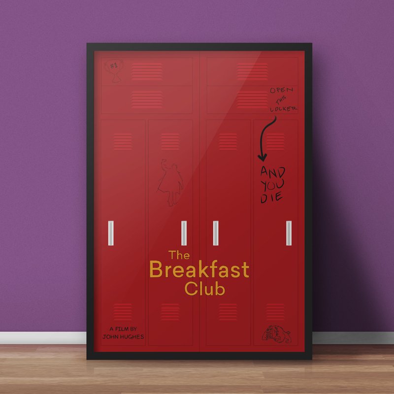 The Breakfast Club Poster