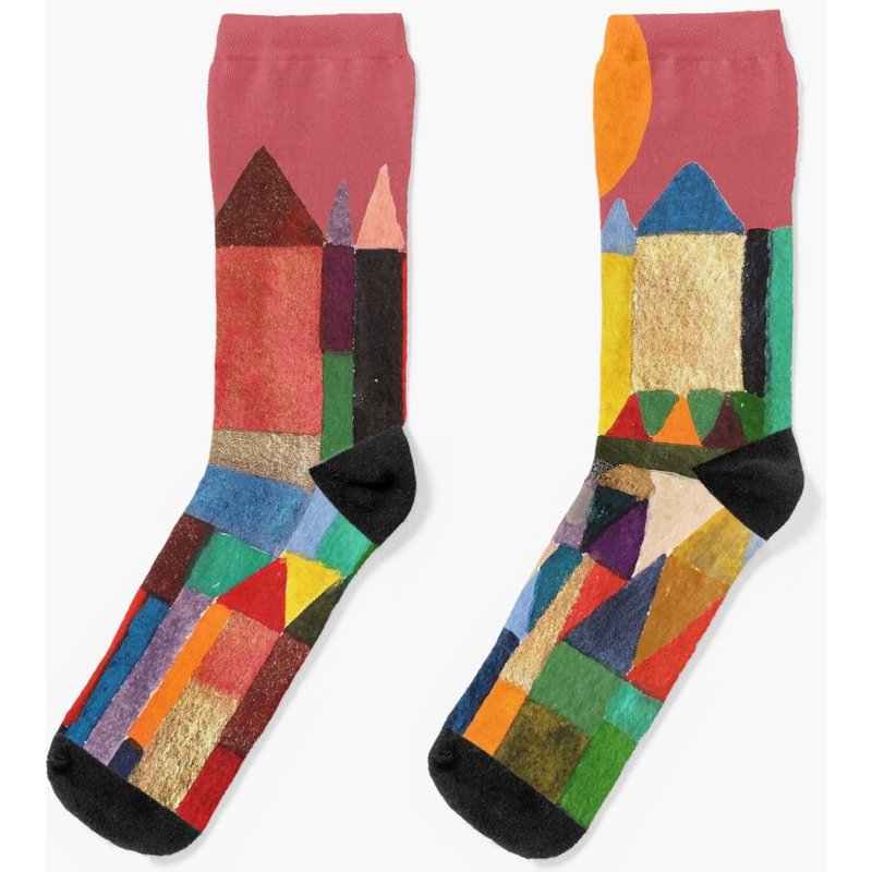 Paul Klee Exhibition Socks — Chaussettes fantaisie