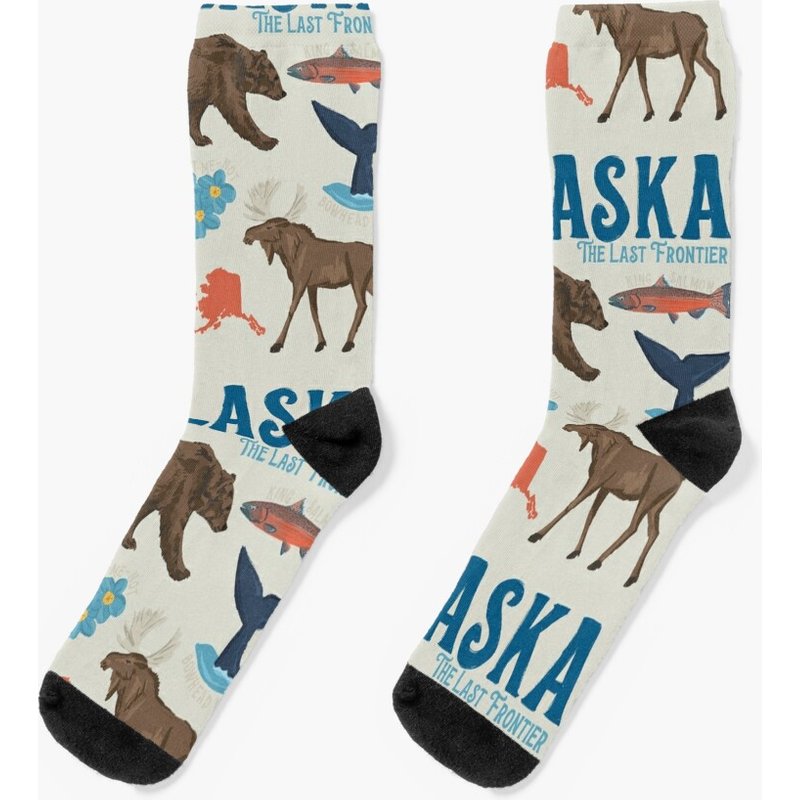 Alaska Socks, Alaska Socks — Chaussettes fantaisie