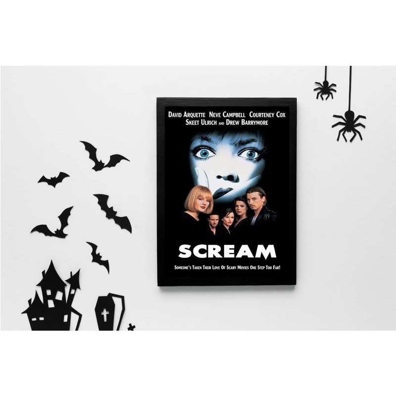 Scream Poster, Scream Movie Poster, Vintage Poster — Affiches et impressions