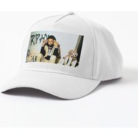 Pnb Rock Red And Black Hip Hop Cap — Casquette de baseball