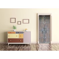 Wooden Self-adhesive Door Stickers