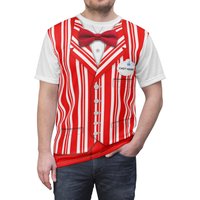 Red Dapper Dan Shirt, The Dapper Dans Costume