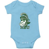 Vintage Michigan "sparty" Spartan Mascot - Spartans - Onesies