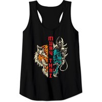 Muay Thai Dragon Tiger Tank Tops — T-shirts pour hommes