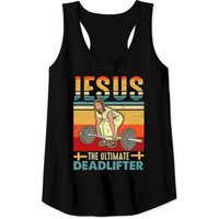 Vintage Jesus The Ultimate Deadlifter Tank Tops