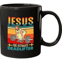 Vintage Jesus The Ultimate Deadlifter Mugs — Mugs & Tumblers