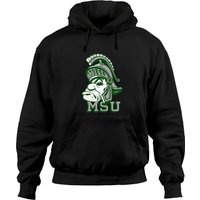 Vintage Michigan "sparty" Spartan Mascot - Spartans - Hoodies — Sweats à capuche pour hommes