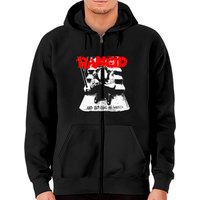 Rancid And Out Come The Wolves Official Merchandis Zip Hoodies
