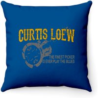 Curtis Loew The Finest Picker To Ever Play T 2070 Throw Pillows — Decorative Cushions
