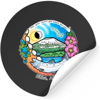 Sitka Is On An Island - Alaska - Stickers