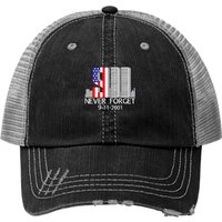 9/11 Never Forget Trucker Hats — Casquette de baseball