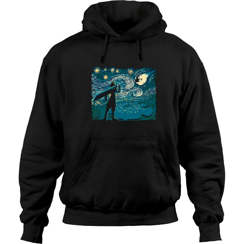 Starry Fantasy - Final Fantasy 7 - Hoodies — Sweats à capuche pour hommes