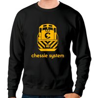Chessie System Railroad Train Engine - Chessie System Railroad - Sweatshirts