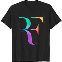 Federer Rf Rainbow Colorful Shirt