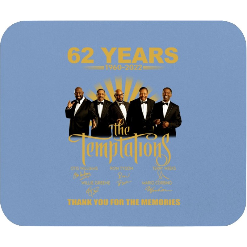 The Temptations 62th Anniversary 1960 2022 Mouse Pads