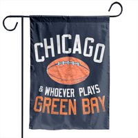 Green Bay Sucks Chicago Bears Garden Flags — Decorative Flags