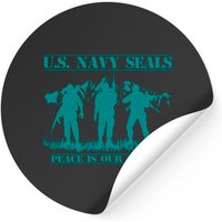 Us Navy Seals - Peace Is Our Legacy Stickers — Autocollants et stickers