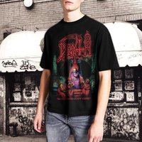 Vintage Style Death Scream Bloody Gore T-shirt — T-shirts pour hommes