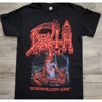 New Death Scream Bloody Gore T-shirt