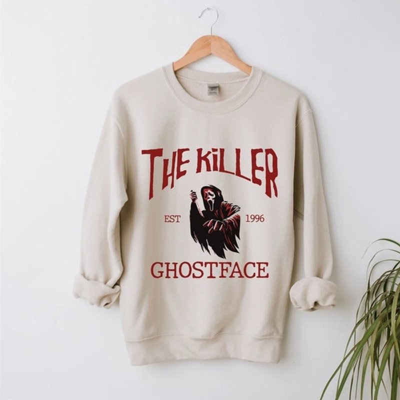Vintage The Killer Est 1996 Ghostface Sweatshirt — Sweats à capuche pour hommes