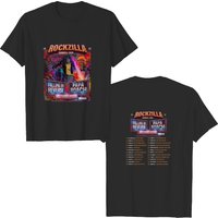 Rockzilla 2022 Summer Tour 2 Side T Shirt — T-shirts pour hommes