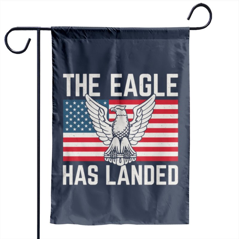 The Eagle Has Landed Scouting Garden Flags — Drapeaux décoratifs