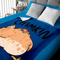Chimkin Derpy Chicken Baby Blankets — Couvertures pour bébé