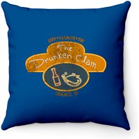 Family Guy The Drunken Clam Throw Pillows — Decorative Cushions