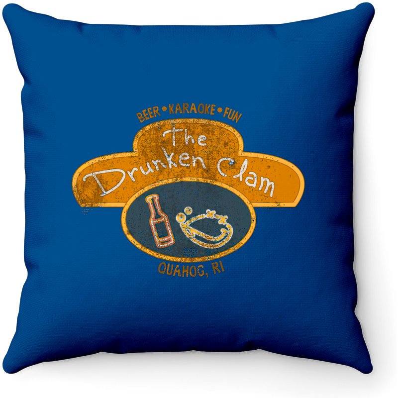 Family Guy The Drunken Clam Throw Pillows — Coussins décoratifs