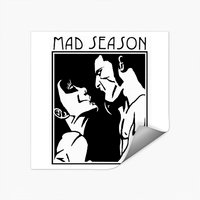 Mad Season Above Music Grunge Rock Meme Gift Funny Sticker Stickers — Autocollants et stickers