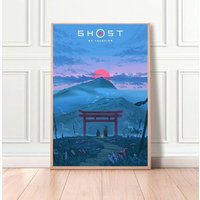 Ghost Of Tsushima Video Game Home Decor Poster