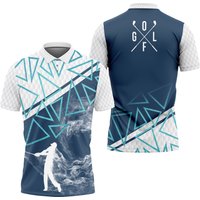 Golf Player Polo Shirt — Chemises décontractées pour hommes