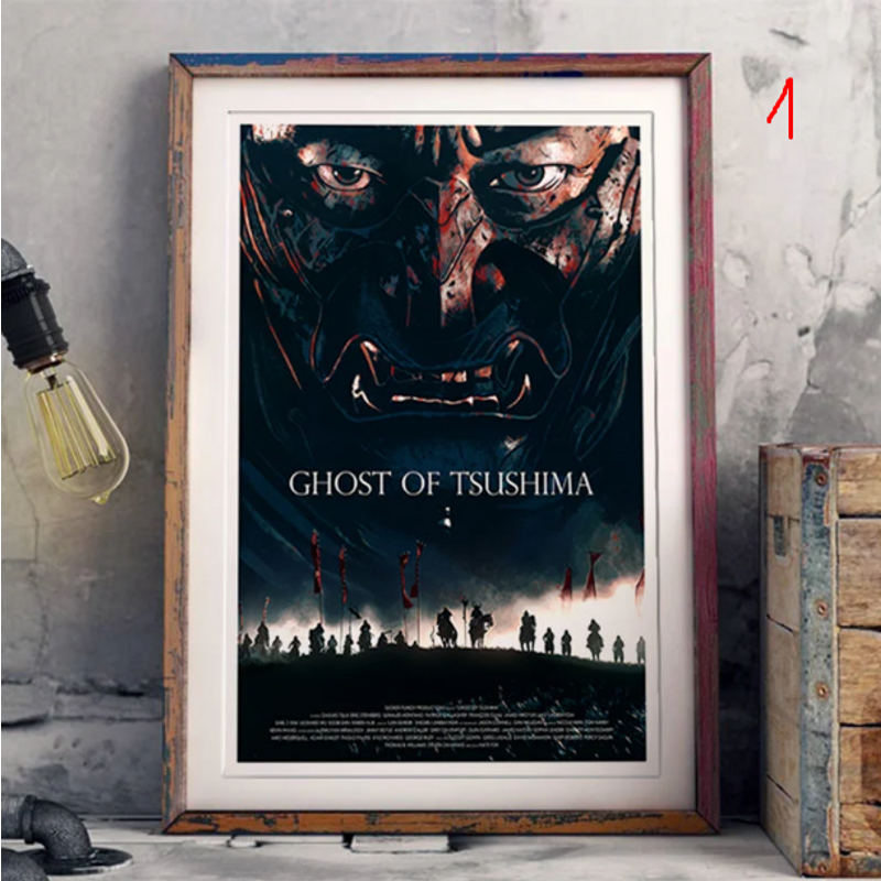 Ghost Of Tsushima - Signed Game Poster — Posters & Prints