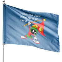 Marvin The Martian™ Claiming Planet House Flags — Drapeaux décoratifs