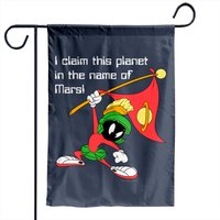 Marvin The Martian™ Claiming Planet Garden Flags