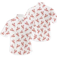Lobster Kramer Seinfeld 3d Tropical Hawaiian Shirt