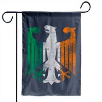 Irish German Eagle Garden Flags — Drapeaux décoratifs