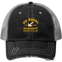 Us Naval Academy Gift Print Trucker Hat — Casquette de baseball
