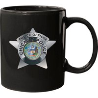 Chicago Pollice Badge - Chicago Police - Mugs