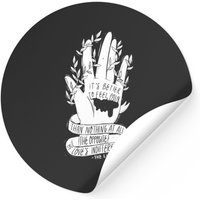 The Opposite Of Love - The Lumineers - Stickers — Stickers & Decals