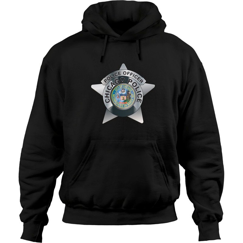 Chicago Pollice Badge - Chicago Police - Hoodies — Sweats à capuche pour hommes