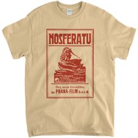 Nosferatu T Shirt - Classic Vintage Expressionist Movie Poster T Shirt — T-shirts pour hommes