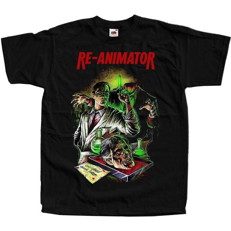 Re-animator V5 (lovecraft) Horror Poster T-shirt