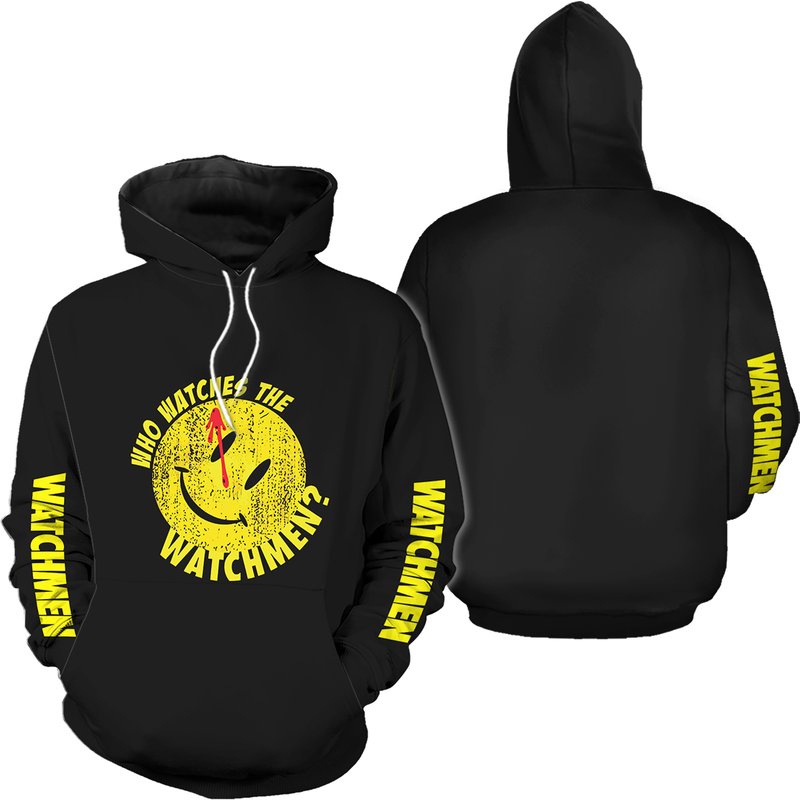Manga Watchmen 3d Hoodie — Sweats à capuche pour hommes