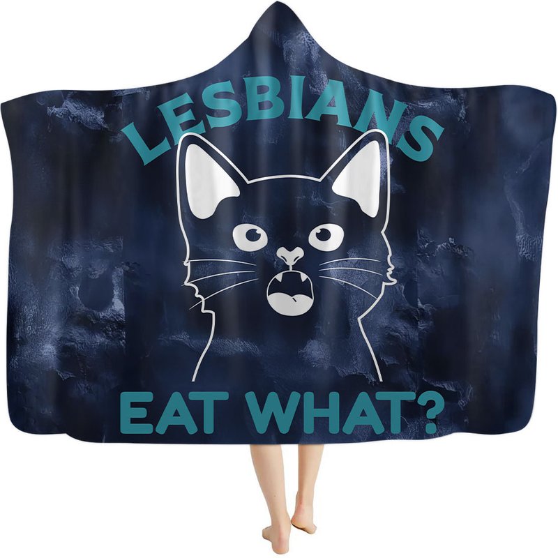 Blanket Hoodie, Lgbt Blanket, Oversized Blanket Hoodie — Jetés de canapé