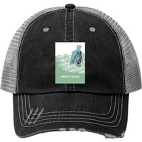 Modest Mouse Print Trucker Hat — Casquette de baseball
